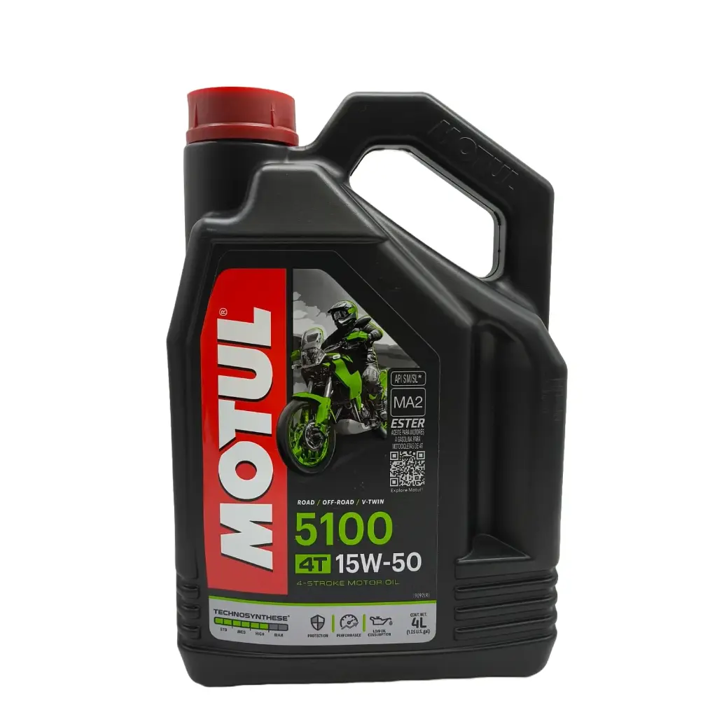Aceite Motul 5100 Semisintetico 15w50 Galon 4 Litros