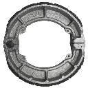 Balatas Tambor 706 Kawasaki Bayou 220 250 300 EX500 W650 Trasera