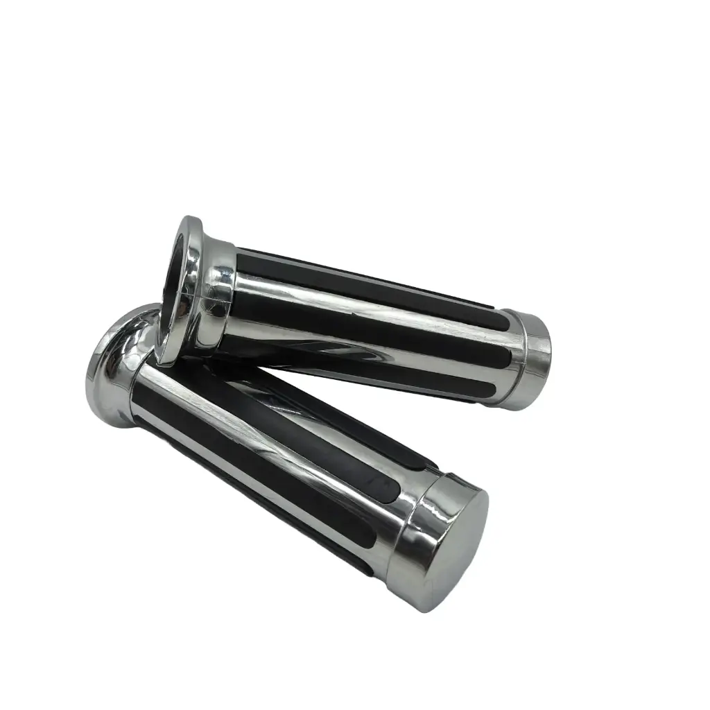 Puños Universal Cromado Lineas