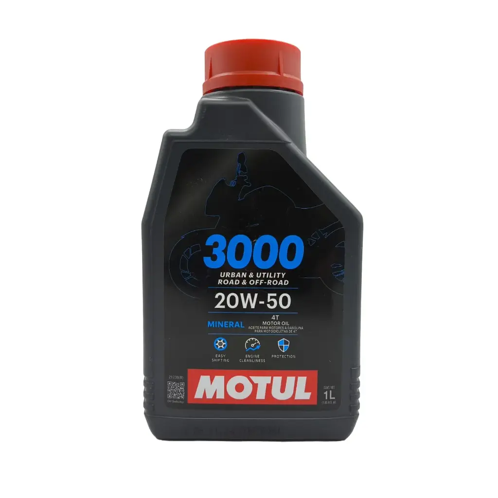 Aceite Motul 3000 Mineral 20w50