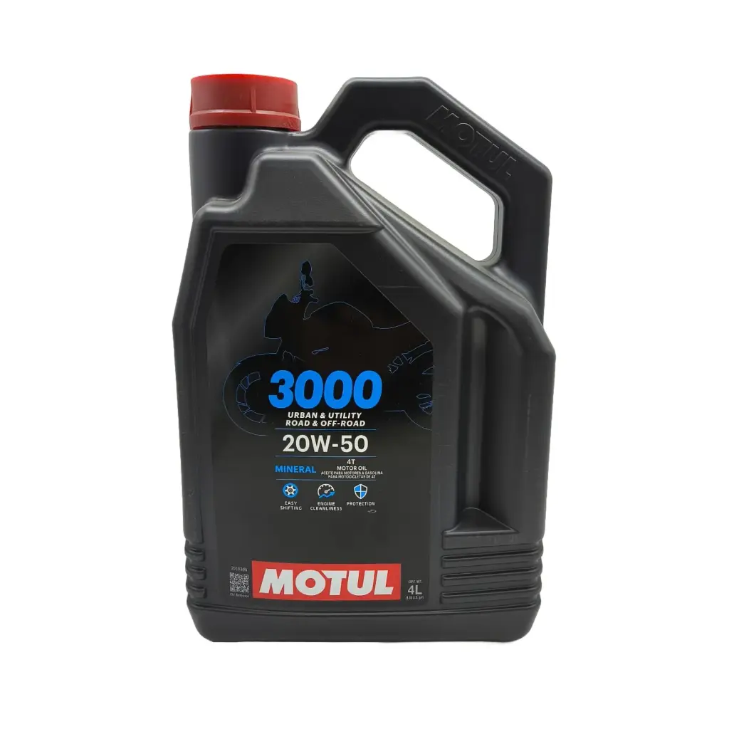 Aceite Motul 3000 Mineral 20w50 Galon 4 Litros