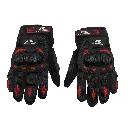 Guantes Urbanos Negros con Rojo Medianos