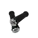 Puños Univ Tapa Alum Engr Metalicos