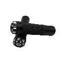 Puños Anodizado Negro Revolver