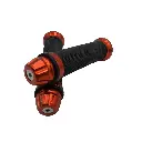 Puños Anodizado Naranja Conico