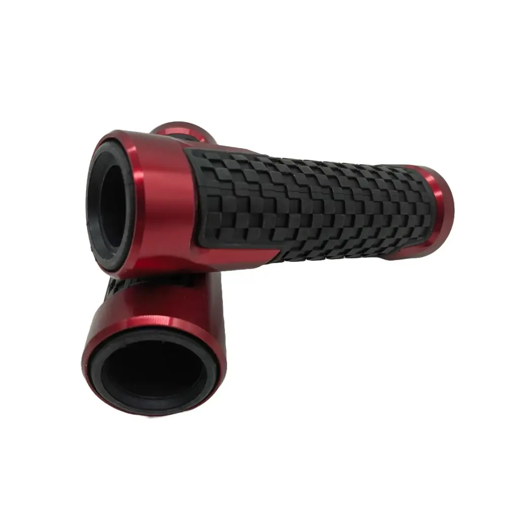 Puños Anodizado Rojo Sin Tapon