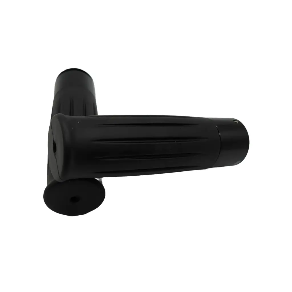 Puños Anodizado Negro Hule