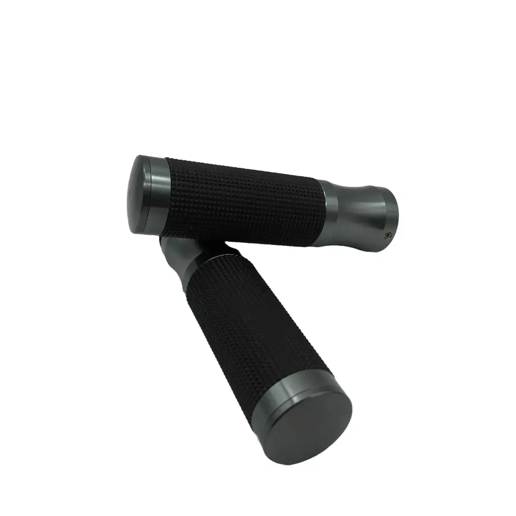 Puños Anodizado Gris Negro