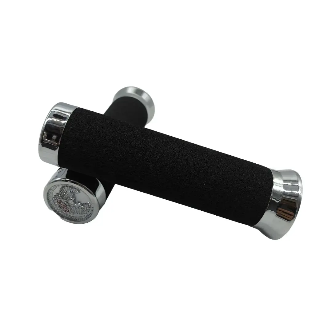 Puños Esponja Tapa Cromada Honda GoldWing 1500 Largos 150mm