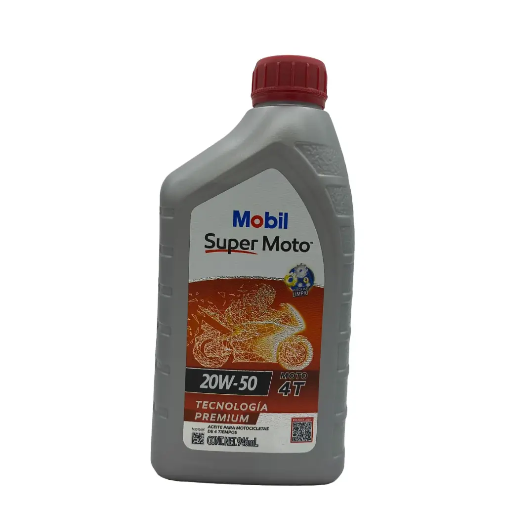 Aceite Mobil Super Moto 20w50 Mineral