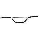 Manubrio KS Aluminio Anodizado 795mm Negro