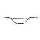 Manubrio KS Aluminio Anodizado 795mm Plata