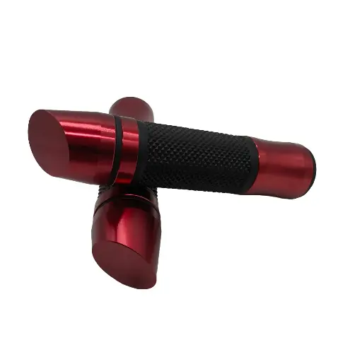 [PU-UN-015] Puños Anodizado Rojo Contrapeso