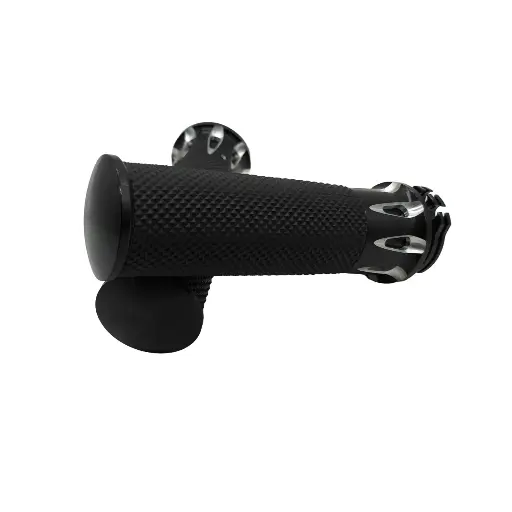 [PU-UN-026] Puños Negro 1" Pulgada Harley Davidson